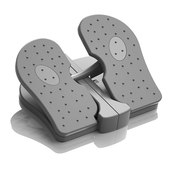Mioren Foot Stepper Machine Folding,Quiet Foot Stepper Machine Reinforced Nylon Mini Stepper Trainer for Under Desk Leg Workout, Lightweight and Compact, with Convex Massage Point, Ergonomic Gold