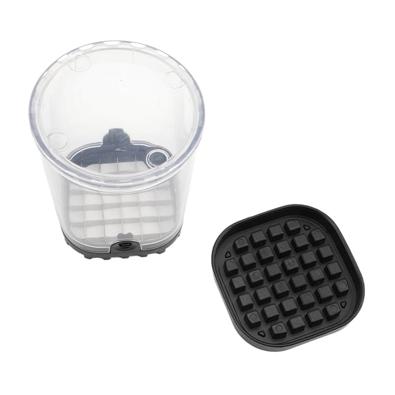 Mioren Fruit Chopper CupVegetable Dicer, Fruit Chopper Cup Stainless Steel Blade for Ham