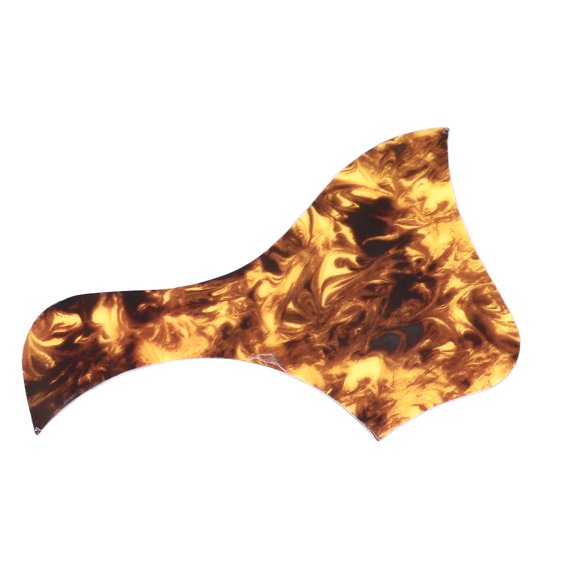 Mioren Guitar Pickguard Acoustic Guitar Pickguard Scratch Protection Turtle Shell Color with Exquisite Design Easy to Install Ultra Thin Universal Fit for 41 Inch Guitars