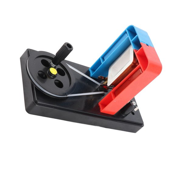 Mioren Hand Crank Generator Generator Teaching Model, Hand Crank Generator Armature Rotor for School Physical Experiment