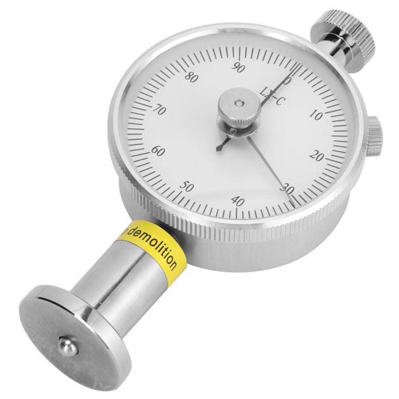 Mioren Hardness Tester Tester C Type Hardness Tester Durometer Meter For Synthetic Rubber Measuring LX C 2