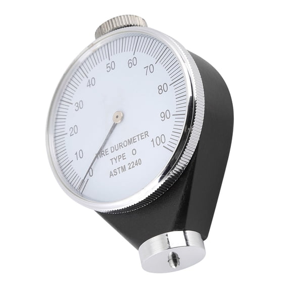 Mioren Hardness tester Rubber Tire Durometer Hardness Tester Meter, Easy to use, accurate measurement, easy to carry, sturdy and stable, practical and strong, Made of alloy material, not