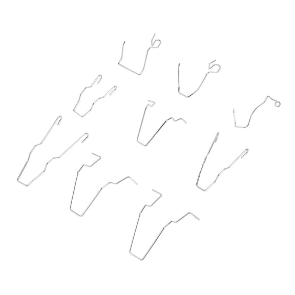 Mioren Headlight Retaining Spring Clips Headlamp Dip Dipped Beam Bulb Holder Clips, Bulb Retaining Spring Clips Universal for H1 H3 H4 H7 Bulbs