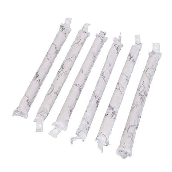 Mioren Heatless Curlers Heatless Curlers, Heatless Curling Rod 6 Rods Silk Satin for Long Hair for Sleep in Overnight
