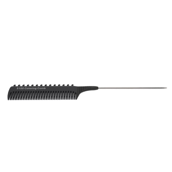 Mioren Highlighting Clip Comb Parting Comb, Highlighting Clip Comb Multipurpose for Unisex Black