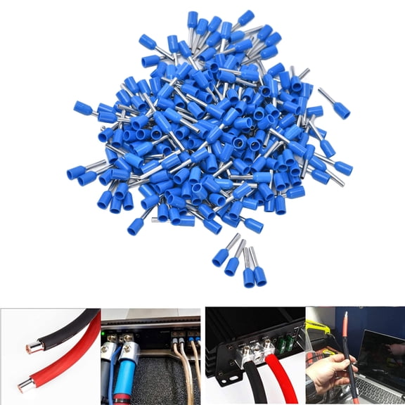 Mioren Insulated Ferrule 1000Pcs Insulated Ferrule Electrical Pin Crimp Terminals Kit
