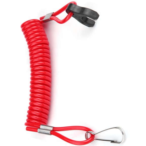 Mioren Kill Tether Extended Stop Switch Safety Tether Lanyard, , Lightweight, for Outboard Engine Motor with Swivel Snap Hook, Simple Installation