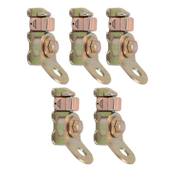 Mioren L Track Double Stud Fitting L Track Tie Down Double Stud Fitting, Easy Installation Versatile L Track Double Stud Fitting Flexible Adjustment Standard Size for Trailer