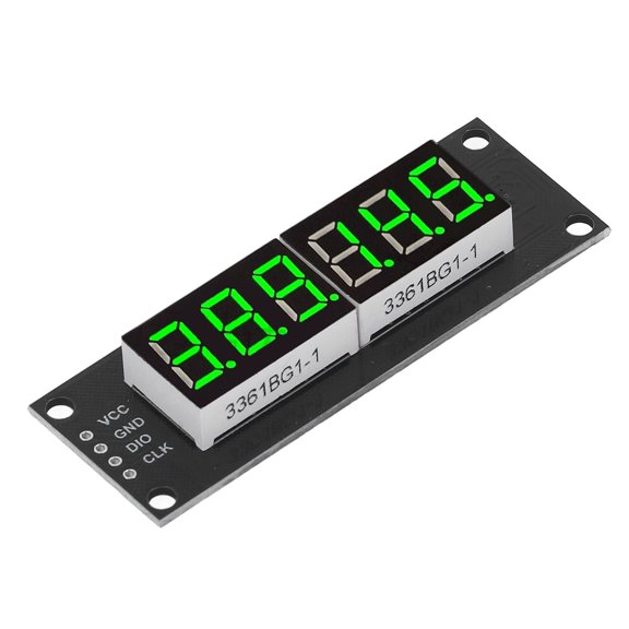 Mioren LED Digital Display Tube LED Digital Display Module, 6 Bit 7 Segment LED Digital Display Tube for Home Use