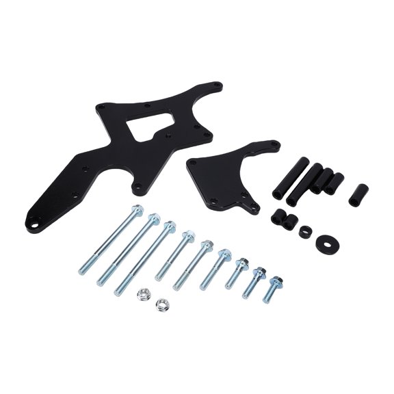 Mioren LS Engine Serpentine Alternator Bracket Bracket LS Engine Serpentine Bracket Alternator Power Steering Pump Swap Conversion Kit Replacement for Chevy LS1 LS2 LS3 LS6 LS7 Truck SUV Engines