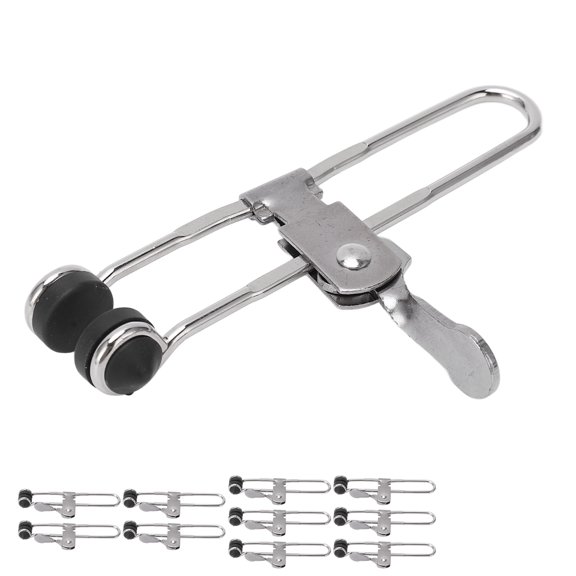 Mioren Lever Action Grid Clamp Lever Action Grid Clamp, Multifunctional Suspended Ceiling Tools 10PCS for Construction Site