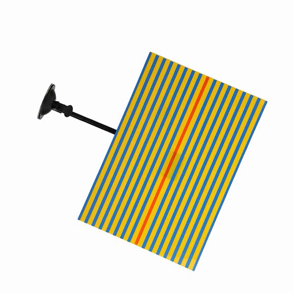 Mioren Line Board Dent Repair Tool, Reflects Dents, Yellow and Blue Line Board For Automotive Dent Removal with Strong Suction Cup Base, Suitable for Hail Damage Repair