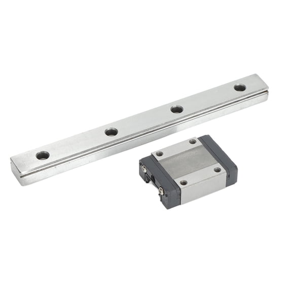 Mioren Linear Rail Linear Rail Guide, Stable Linear Motion Rail for CNC Machine for 3D Printers 150mm