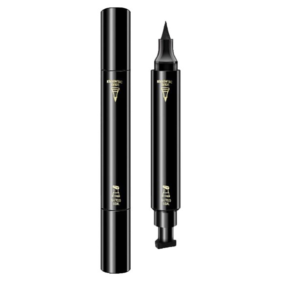Mioren Liquid Pencil, Stamp Pen Soft Tip Double Headed Triangular Quick Drying Waterproof for Daily Party