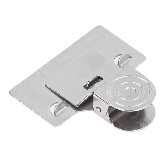 Mioren Measuring Tape Clip Tool Measuring Tape Clip Tool, Stainless Steel Tape Corners Clamp with Scale Lines for Industrial Projects