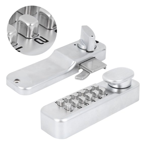 Mioren Mechanical Lock Mechanical 1-11 Digits Mechanical Combination Lock Sliding Door Keyless Access for Kitchen Office Balcony