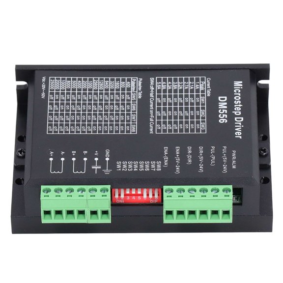 Mioren Microstep Driver Microstep Driver, 2 Phase NEMA23 NEMA34 Stepper Motor Controller for Industrial Use