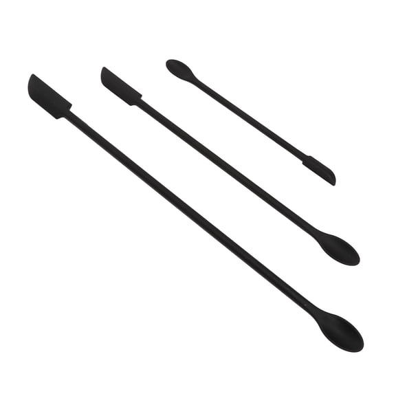 Mioren Mini Silicone Spatula Set Mini Silicone Spatula Set, Easy To Clean Safe Portable Flexible Mini Silicone Scraper Double End Easy To Wash Integrated for Lip Gloss for Kitchen