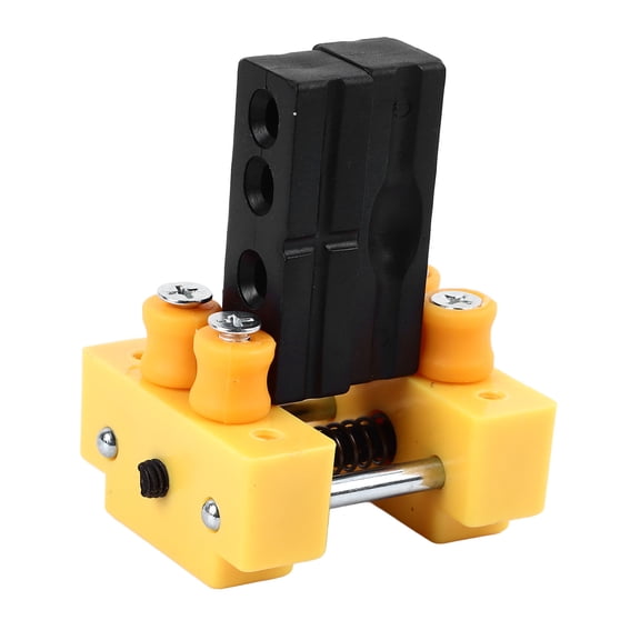 Mioren Mini Table Vise Clamp Mini Carving Table Clamp, Aluminum Alloy Mini Bench Vice Clamp with Screws for Round Square Irregular Objects