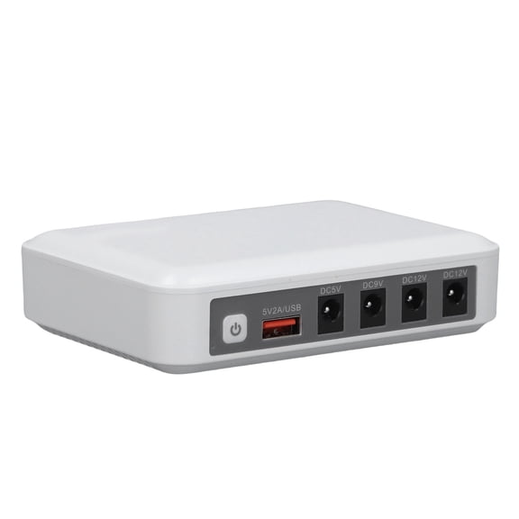 Mioren Mini UPS Mini UPS 6000mAh Large Capacity Power Supply Guard Router Uninterruptible Iron