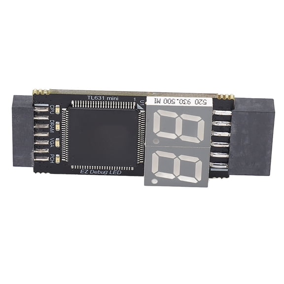 Mioren Motherboard Diagnostic Card Motherboard Diagnostic Card, Laptop Analyzer Adapter Card Compatibility for PC Computer Mainboard
