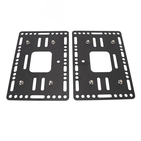 Mioren Motorcycle Side Case Support Rack Side Luggage Carrier Mounting Bracket, Motorcycle Side Box Bracket Universal Fit Quick Release for 18L Side Cases