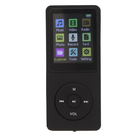 Mioren Music Player Ultra Thin MP4 MP3 Music Player Portable Sound Player