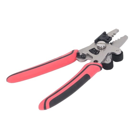 Mioren Optic Stripper Fiber Optic Stripper, Stripping Pliers Multifunctiona Anti Slip PVC Handle for Repair