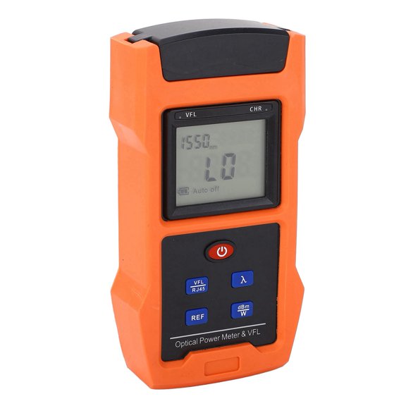 Mioren Optical Power Meter with VFL Optical Power Meter and Visual Fault Locator 2 in 1 Fiber Tester for Telecom and Cable TV Maintenance USB Rechargeable