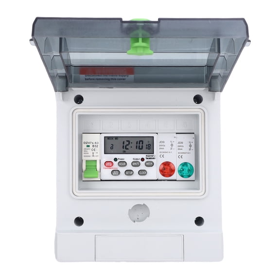 Mioren Outdoor Water Proof Distribution Box Outdoor Water Proof Distribution Box, Electrical Improve Efficiency Accurate Control Digital Timer Box for Street Light
