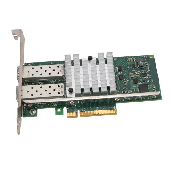 Mioren + PCIE Network Card10Gb SFP+ PCIE Network Card, High Speed PCI Express Ethernet LAN Card PCIE X 8 for Server