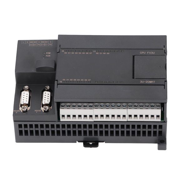 Mioren PLC Industrial Control Board PLC Industrial Control Board, 32 Bits Chip PLC Programmable Logic Controller for Industrial Equipment Monitoring