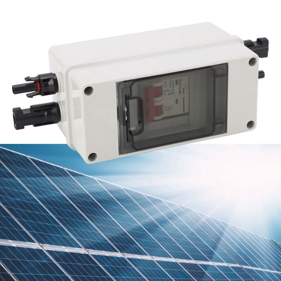Mioren PV Disconnect DC Solar Disconnect Switch, Combiner Box with Overvoltage Protection for On Off Grid Systems, Outdoor IP65 DC Breaker