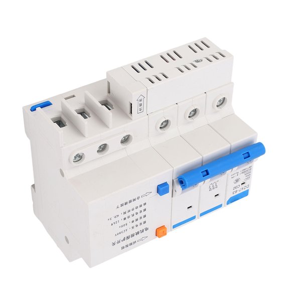 Mioren Phase Loss Phase Loss Protection Switch, 32A 380V Rail Type Motor Phase Loss Protection Switch for Air Blower