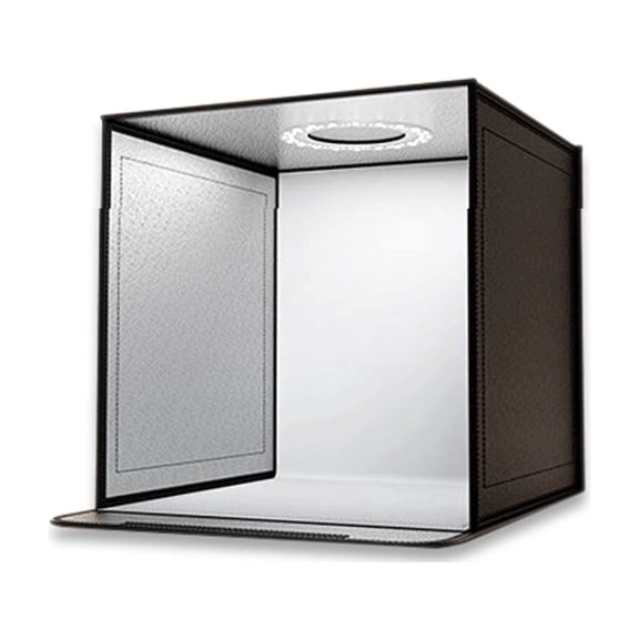 Mioren Photo Studio Light Box 15.7x15.7 Inch Portable Photo Studio Light Box Foldable Photography with 72 LED Light for Jewelry Food Product Photography