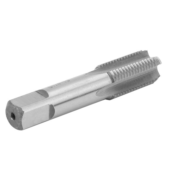 Mioren Pipe Thread Tap Taps Pipe Thread Tap High Hardness for Metallic Material Cutting Hardware Tools HSS G1/4-19