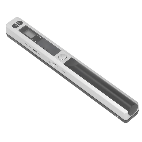 Mioren Portable Scanner Portable Scanner, Fast Scanning Plug and Play JPG PDF Format Clear Display 900DPI Portable Document Scanner Easy To Connect for Picture