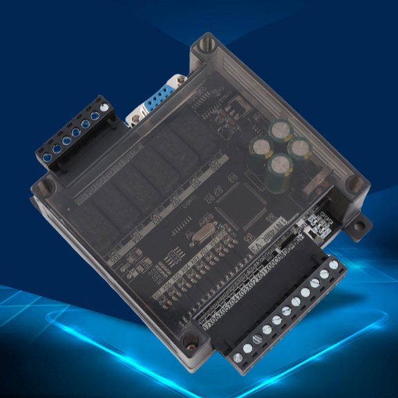 Mioren Programmable Logic Controller 24V Programmable Logic Controller, 5A PLC Board for Automation Control Equipments