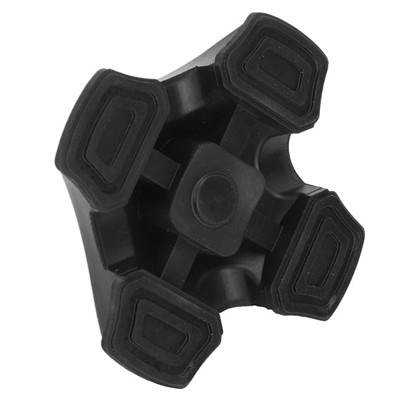 Mioren Quad Support Cane Tip Quad Support Cane Tip, Universal Quadruple Replacement Rubber Cane Tips for Canes