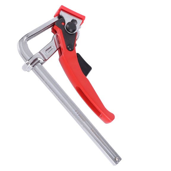 Mioren Ratcheting Table Clamp Ratcheting Table Clamp, Rail Clamps Chrome Steel for Working