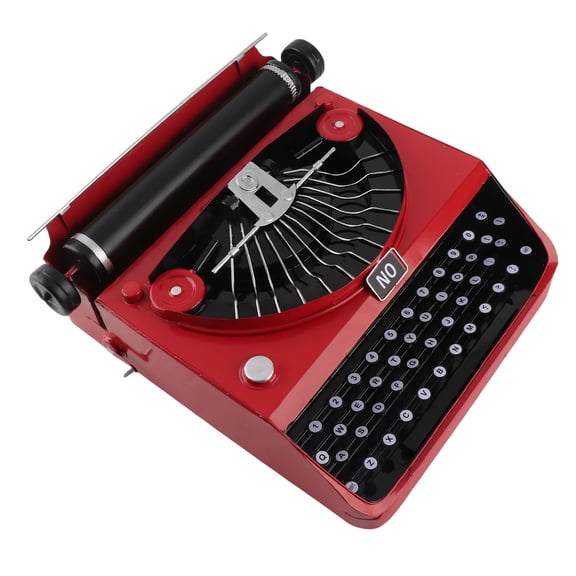 Mioren Retro Typewriter Model Retro Typewriter Model, Sturdy Typewriter Table Decor for Home Studios Offices Cafes