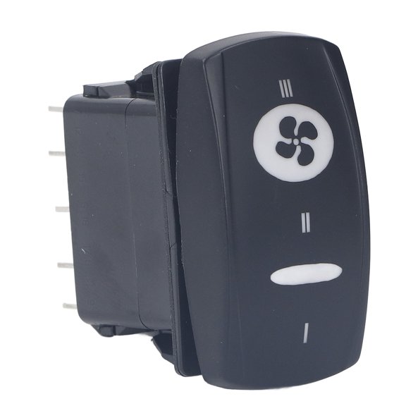 Mioren Rocker 2144695, Rocker Switch Aging Resistant Backhoe Loader Rocker Switch for Industrial Use