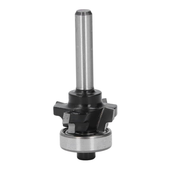 Mioren Round Over Router Bit Carbide Edge Forming Router Bit, Sturdy Round Over Router Bit Durable 4 Flutes for DIY