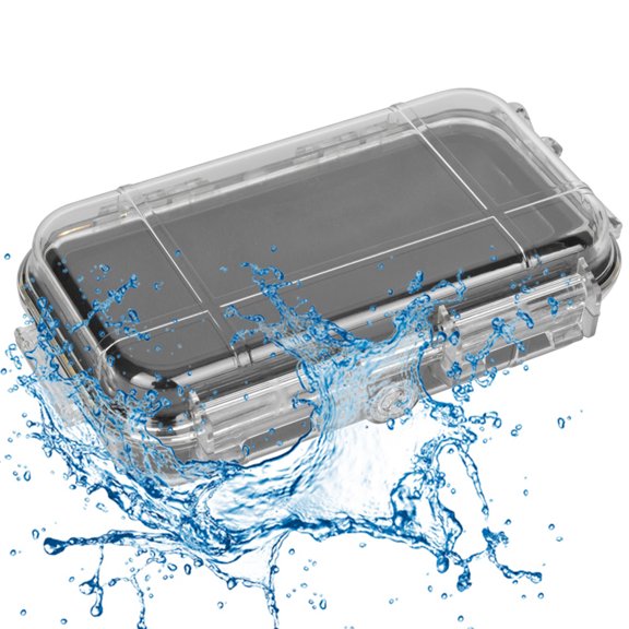 Mioren Sealed BoxOutdoor Storage Box with Climbing , Shockproof Container for Microelectronic Protective Equipment, Moistureproof, Sealed, Equipped with non slip Pad and Damping Pad