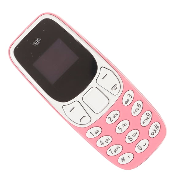 Mioren Smallest Phone World's Smallest Cell Phone Headset Dual SIM Unlocked GSM 2 in 1 Mobile Phone, Clear Sound, Voice Changer, Music Player, Radiation Protection for Pregnant Women and Babies,