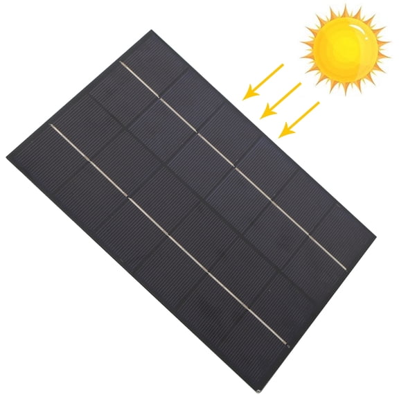 Mioren Solar PanelSolar Charger Panel, Solar Panel Polycrystalline Silicon for Solar Garden Light