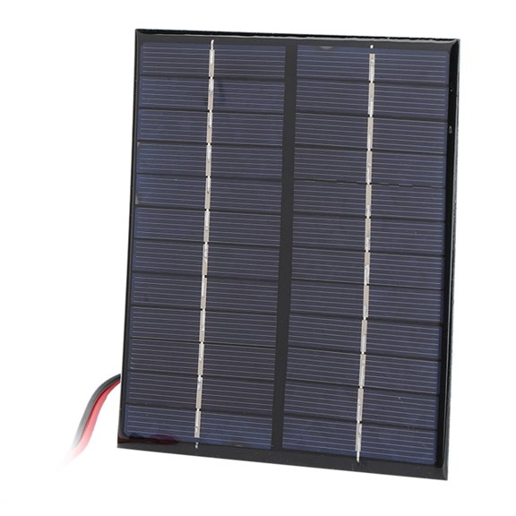 Mioren Solar PanelSolar Panel, 2W Solar Charger Board with Clip for Outdoor Emergency