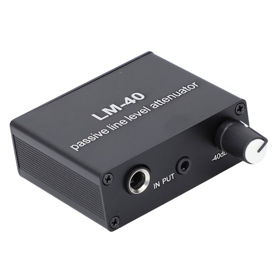 Mioren Sound Passive Attenuator Sound Passive Attenuator, Multifunctional Wide Application Passive Line Level Attenuator Performance Compact for TV Station