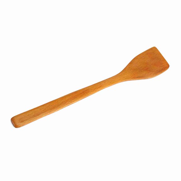 Mioren SpatulaWooden Spatula Turner Kitchen Utensils for Cooking Baking Rice Red Light Wood Color 1.6inch Spatula