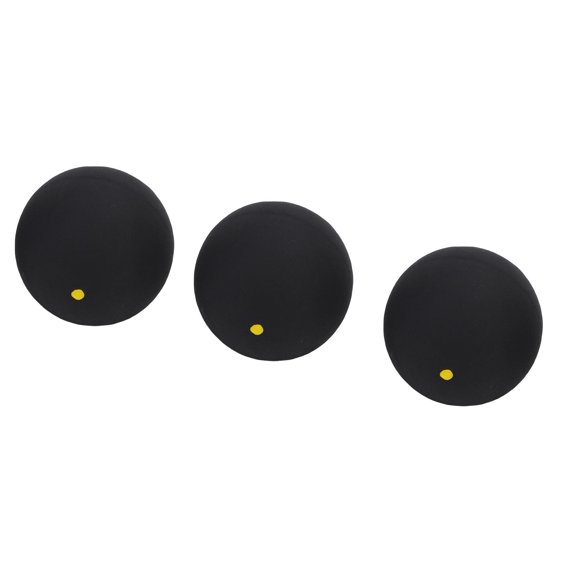 Mioren SquashSquash 3pcs Squash Ball Elastic Rubber Professional Squash Ball for Training Practice Competition